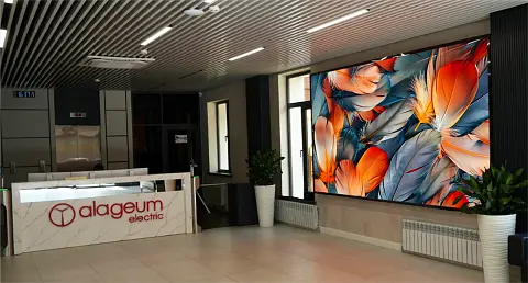 Современный LED-экран для Alageum Electric